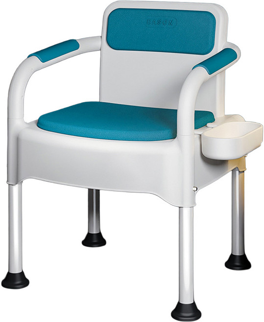 휴대용변기 이동식 목욕의자 배변의자 환자용 노약자 변기 임산부 좌변기, 1개