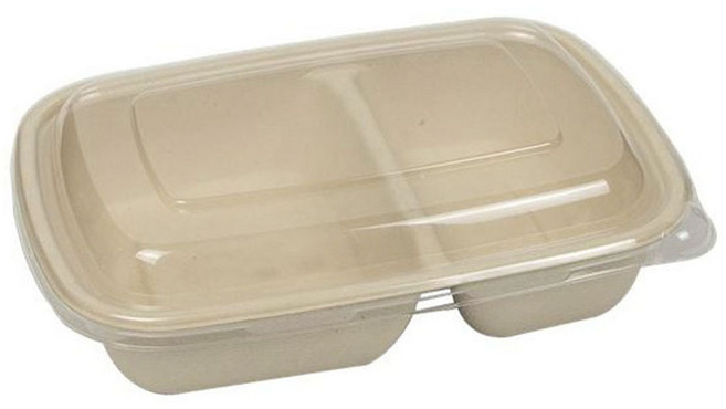 맘앤팩 사각 펄프용기 CR-900-2, 50세트, 1개