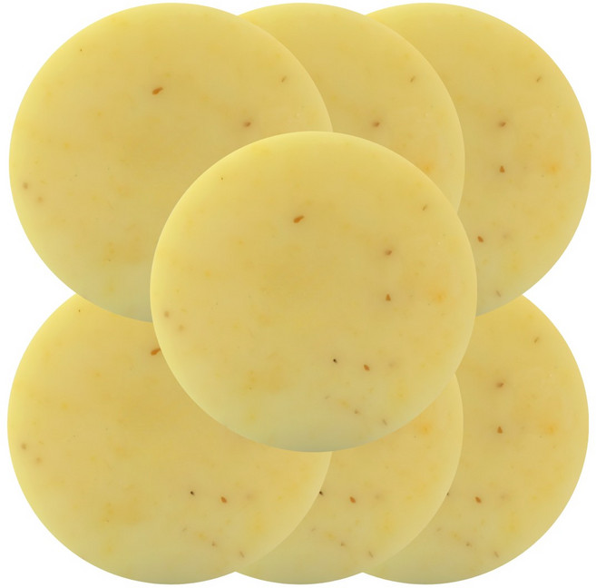 [오후5시 당일발송]고농축 모낭염 비누 레몬을 통채로 갈아넣은 레몬생즙비누 100g1개 YB맘, 100g, 7개