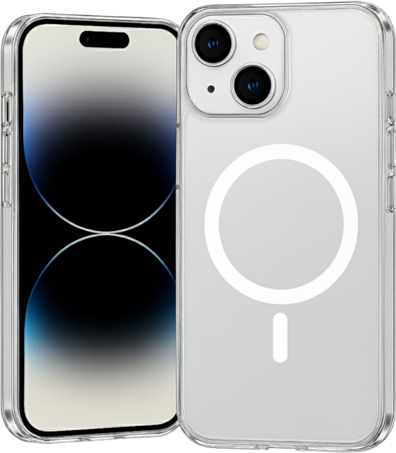 NEO 변색방지 아크릴 소재+TPU 아이폰 갤럭시 맥세이프 호환 투명 휴대폰 케이스