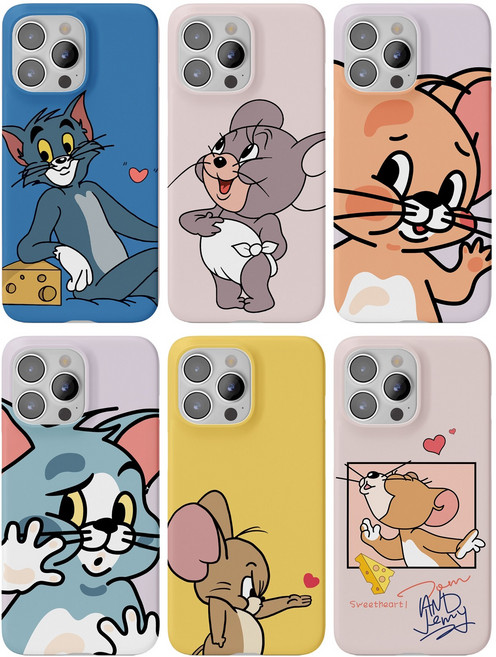 톰과제리 케이스 아이폰5 아이폰6 아이폰7+ 8+ 아이폰7 8 아이폰SE2 SE3 X XS XS MAX XR