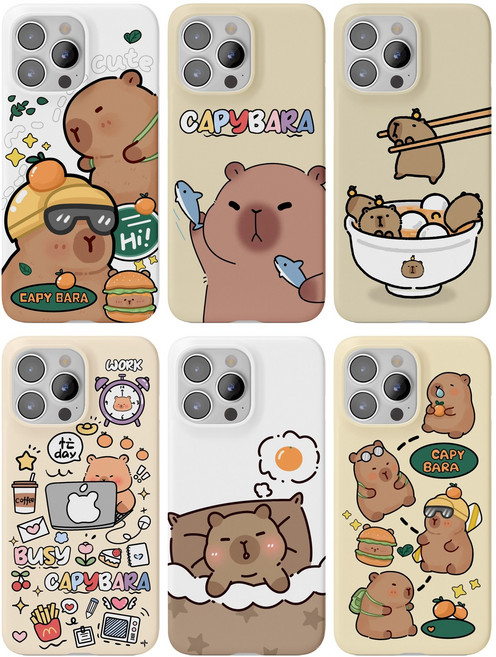 카피바라 케이스 갤럭시 X커버5 춘식이폰 잼꾸러기폰 키즈폰 SM-G525N