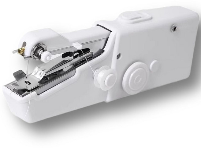 아렌샵 가정용 미니 핸드 미싱기, 화이트