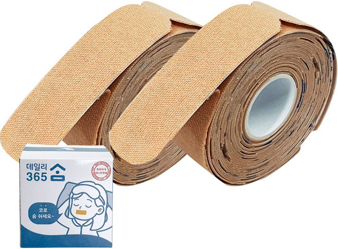 [4개월분] 대용량 입벌림방지밴드 수면 코골이 숙면 120p, 1개