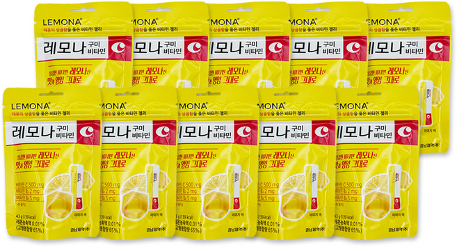 레모나 구미 비타민, 43g, 10개