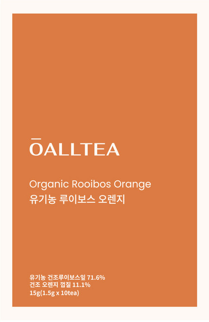 올티 유기농 허브티 루이보스오렌지, 1개, 10개입