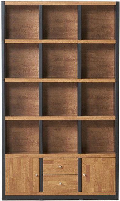 [유앤미가구] 높은 책장 서랍형/일반형 5단 책장 홈오피스 아이방 서재방, 서랍형, 멀바우블랙