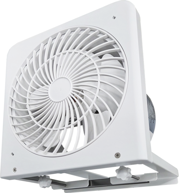 이지팬 창틀 창문환풍기 이동식환풍기 주방 욕실 결로예방 저소음환풍기 무타공 설치, 대형