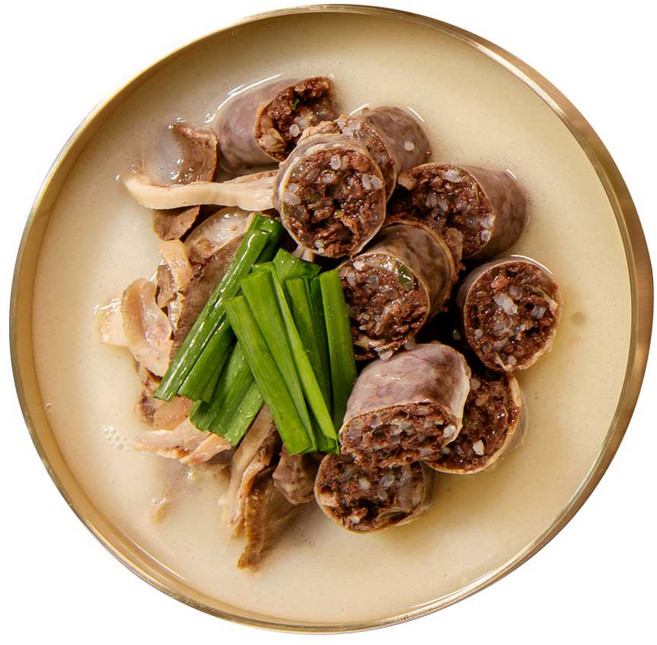 아빠식당 잡내 없이 정갈한 맛 황기사골 순대국, 600g, 5개