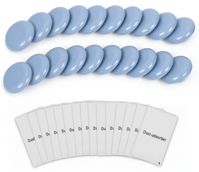 베리버터 가구이동 슬라이딩 패드 슬라이더, 원형, 20개