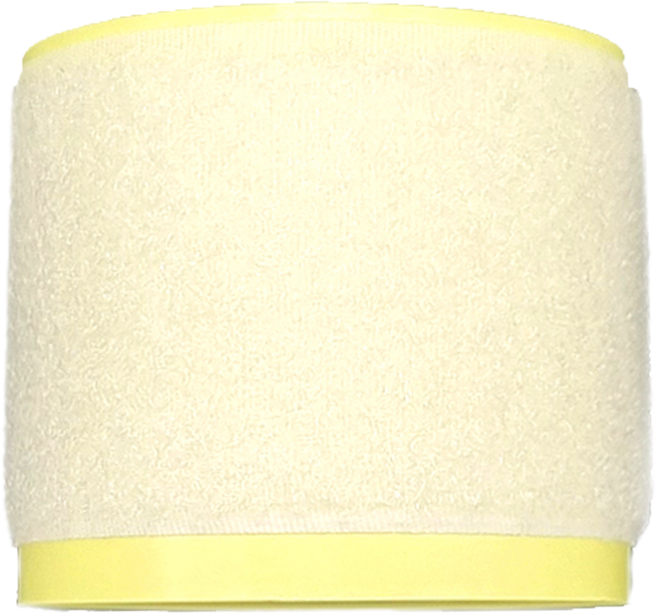 폭 5cm 투명해서 깔끔한 초강력 접착용 벨크로 찍찍이 양면테이프 투명컬러, 3미터, 흰색보들이(암), 1개