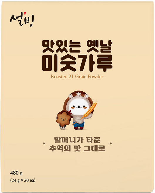 설빙 옛날 미숫가루, 480g, 1개