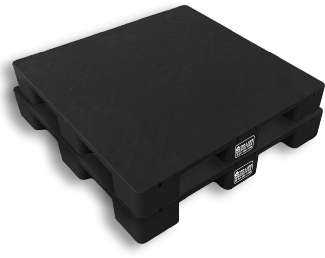 탑앤라이프 플라스틱 파렛트 평면 대형 수출용 제지용 창고 바닥 깔판 지게차 파레트 빠레트, 1개