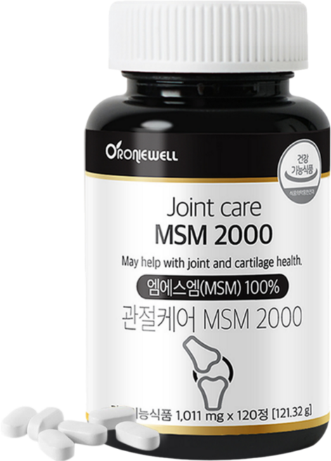 관절케어 엠에스엠2000 120정, 1개