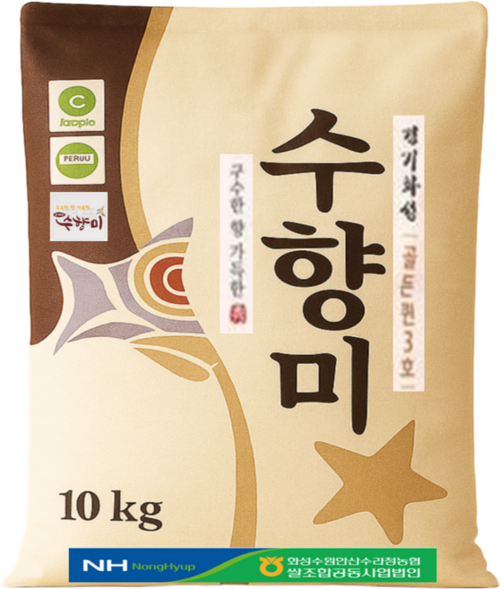 제이뉴 특허받은 누릉지향 쫄깃한 밥맛 수향미쌀, 10kg, 1개, 상등급