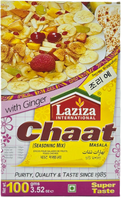 LAZIZA Chaat Masala (Spices) 100gLAZIZA Chaat Masala (Spices) 100g (향신료) 100g, 100g, 1개