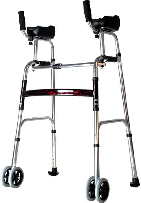 NEWELL FST8230 노인 재활 보행기 고령자 이동보조기 실내용 훈련 워커형 보행보조기구, 1개