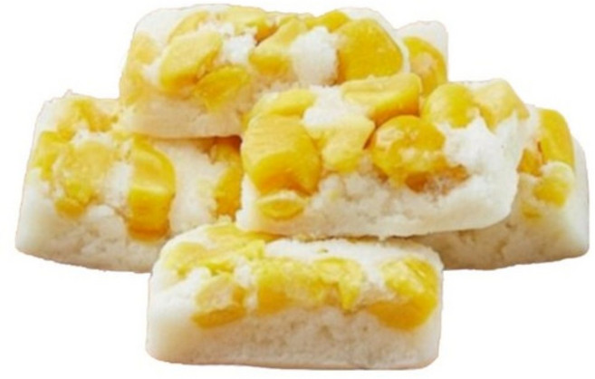 [고봉상회] 밤 듬뿍 국내산 쌀로 만든 밤설기 떡 아이간식 아침대용 개별포장, 55g, 24개