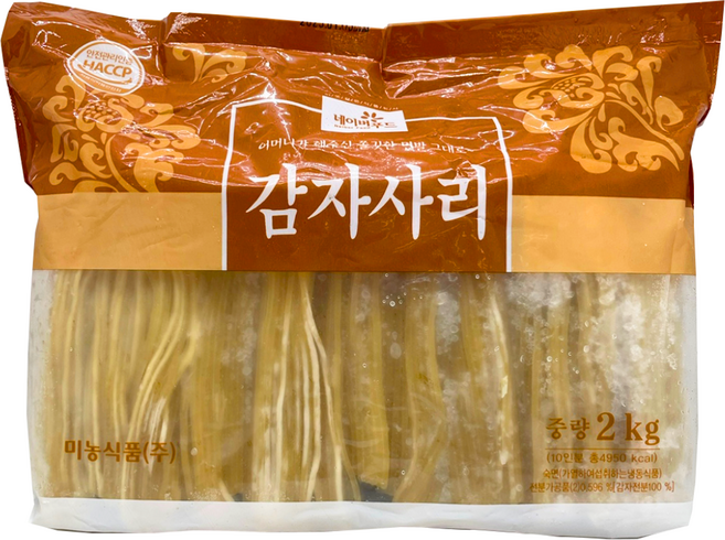 미농식품 감자사리면 냉동 2kg, 2g, 1개