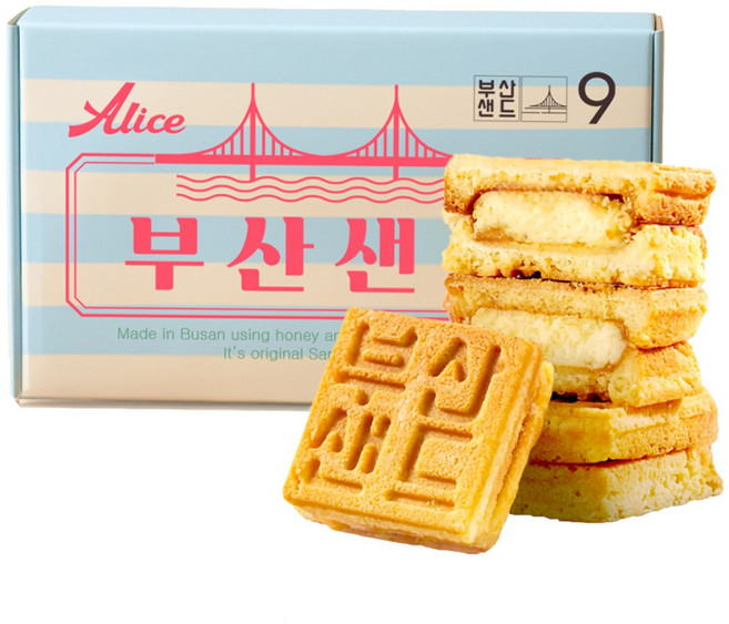 부산샌드 오리지널맛 버터샌드 수제쿠키, 270g, 1박스