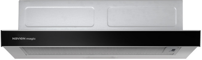 경동나비엔 렌지후드가스레인지 600 슬림형 후드 블랙, 600 슬라이드 블랙, 단순배송상품