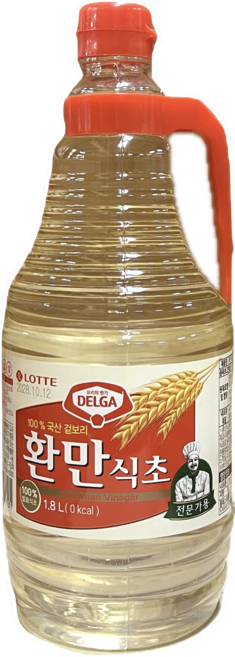 롯데 환만식초, 1.8L, 2개