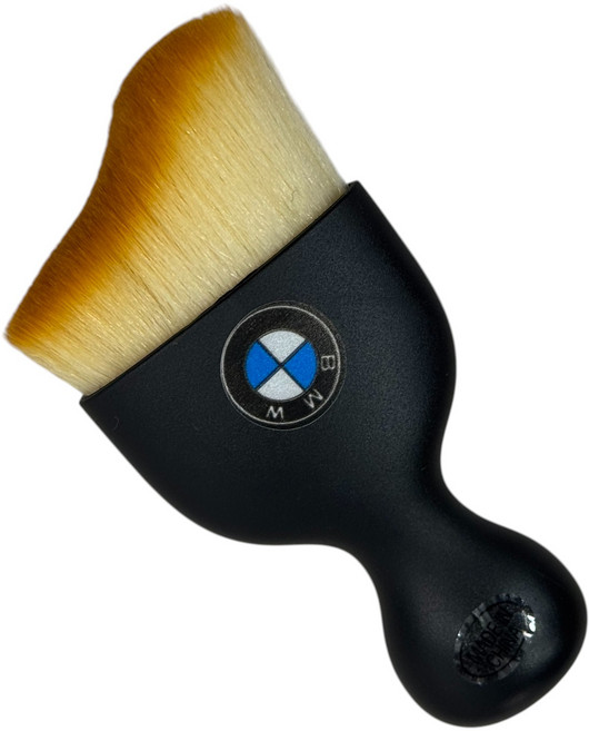 MUMOL 차량용 로고 브러쉬 키보드 청소솔 미세브러쉬 미니 청소솔, 1개