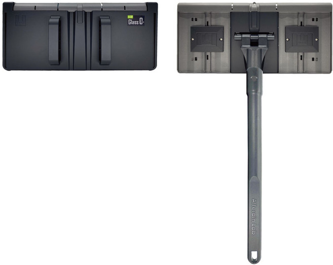 유리제로X9 아파트 유리창 청소 도구 베란다 외창 이중창 거실 자석 창문 닦이, 유리제로 프로, 1개, 혼합색상