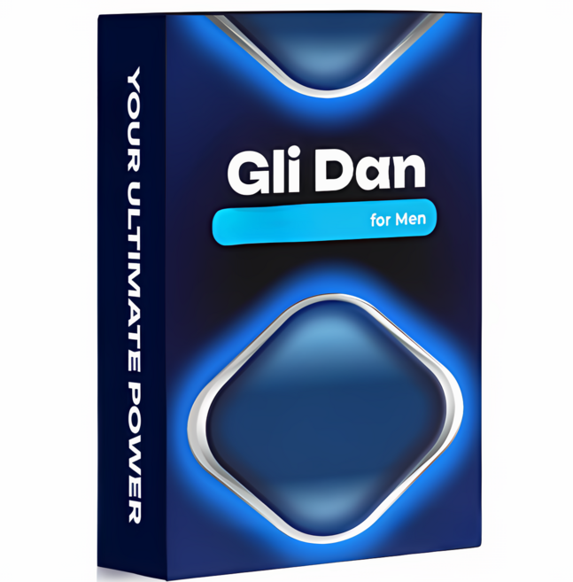 Gli Dan 글리단 영국제조 남성용 리프레시 활력 포뮬러 전반적 에너지 건강을 위해 엄선된 성분으로 구성된 휴대 간편 건강 보조제, 1개, 20정