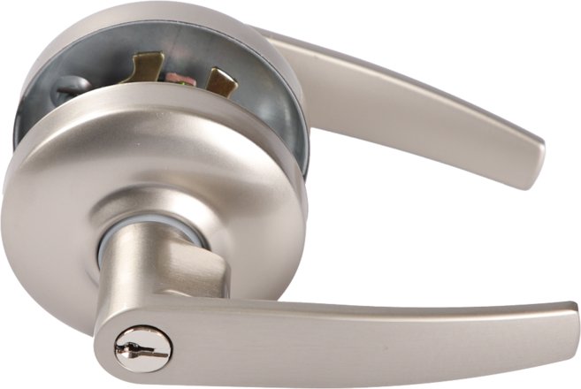 SD메탈 국산 현관문 방화문 철문 레버형 손잡이 열쇠 도어락, 1개