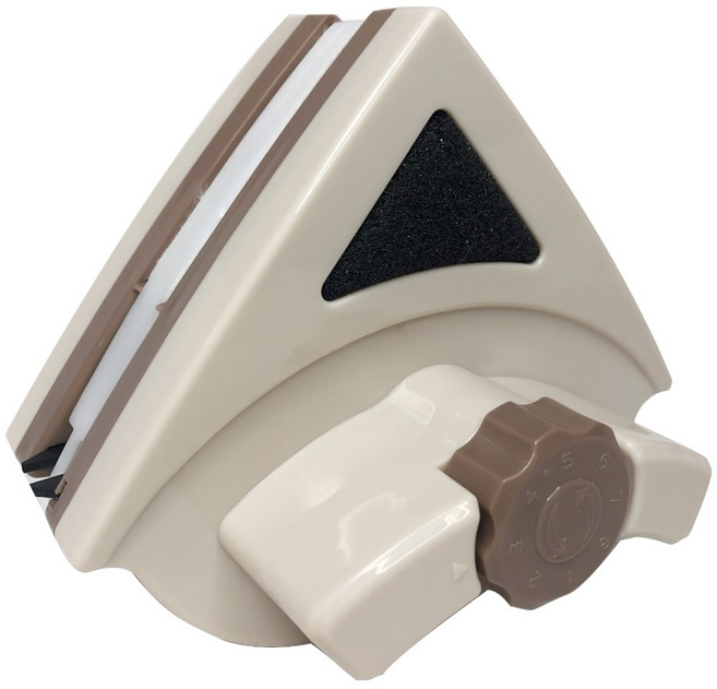 노마인드 자석 창문닦이 (5-25mm 두께용), 1개, 브라운