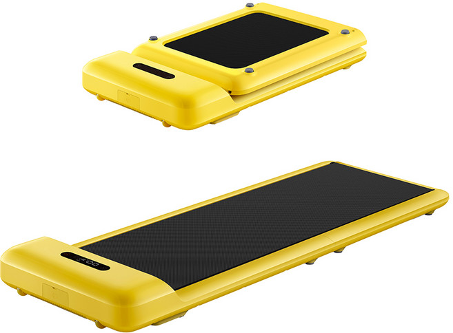 킹스미스 워킹패드 C2 홈트 실내 운동기구 가정용 워킹머신 저소음 접이식 런닝머신, 노랑