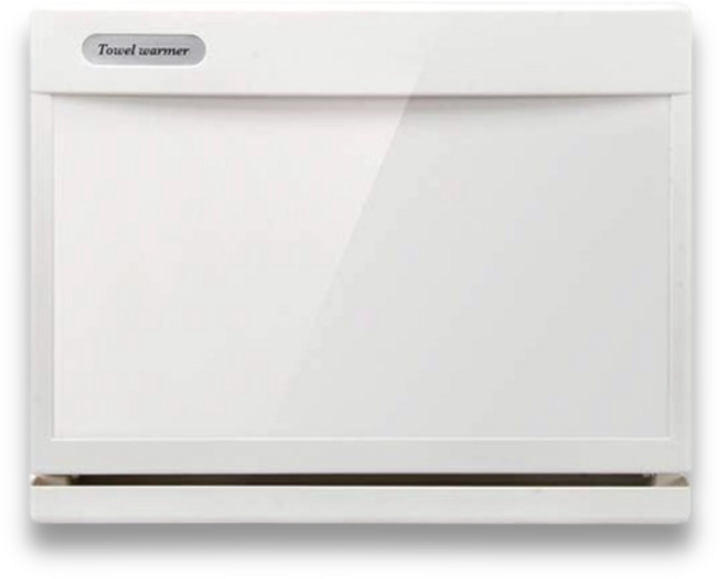 시크릿진 UV 미니 타올 전기 온장고 네일샵 미용 소형 업소용 살균소독 보온고 수건 찜질기, UV화이트18L+트레이+집게