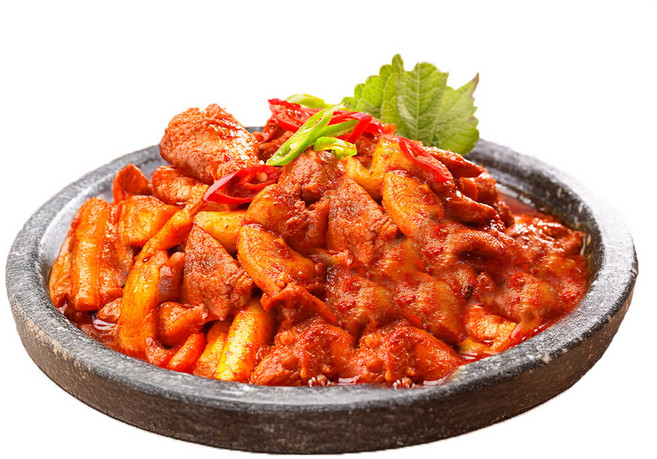 [당일출고] 머그바 춘천 양념 생닭갈비 650g, 2개