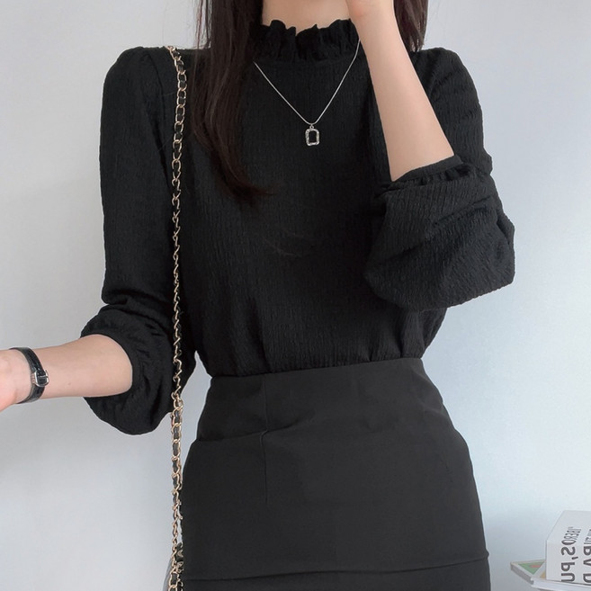 러브레터 목프릴 이너 블라우스