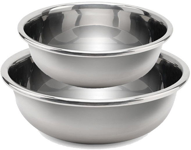 엘투리버스 스텐 믹싱볼 2종 세트 M-4050, 믹싱볼 40cm+믹싱볼 50cm, 1개
