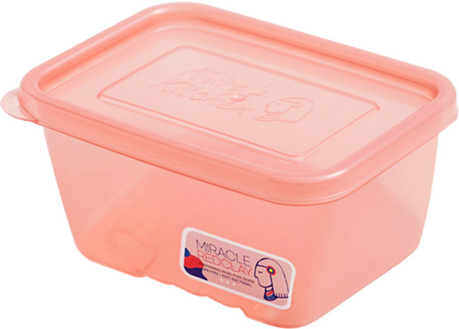 [미라네주방] 밀폐용기 김장 장아찌 깍두기 김치통 미라클통 황토 750ml, 1개