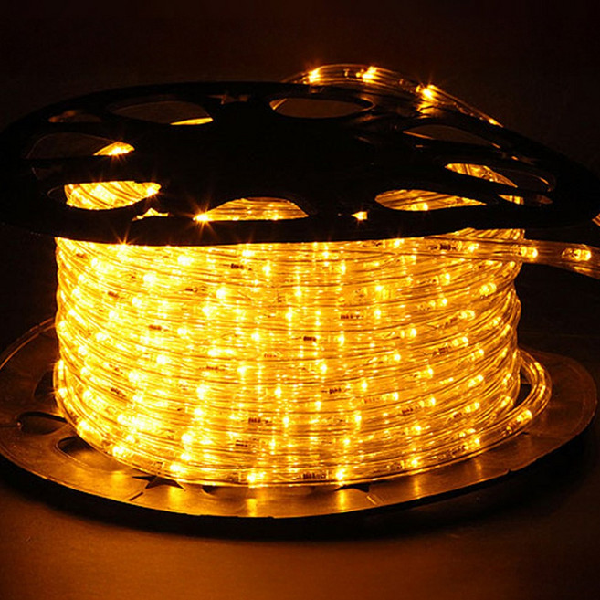 아리조명 LED 원형 논네온50m 줄네온 로프라이트 간접 조명, LED원형논네온50M_웜화이트, 1개