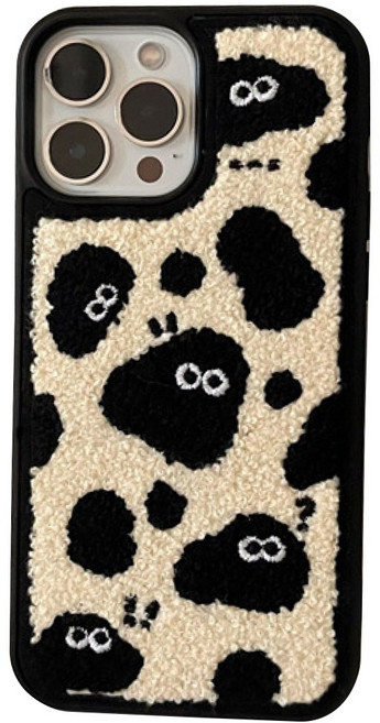 갤럭시 먼지 뽀글이 폼폼 귀여운 털 케이스