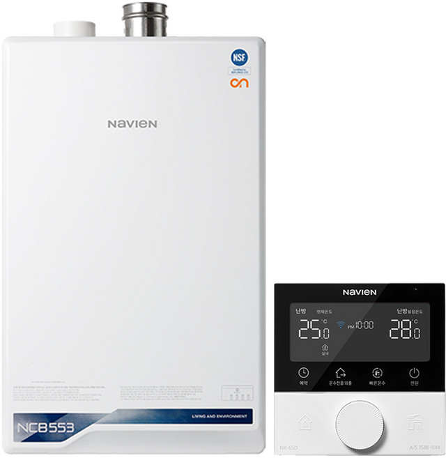 경동 나비엔 콘덴싱 ON AI 친환경 도시가스 보일러 NCB553 교체 설치, 3S/43K(욕실3개)