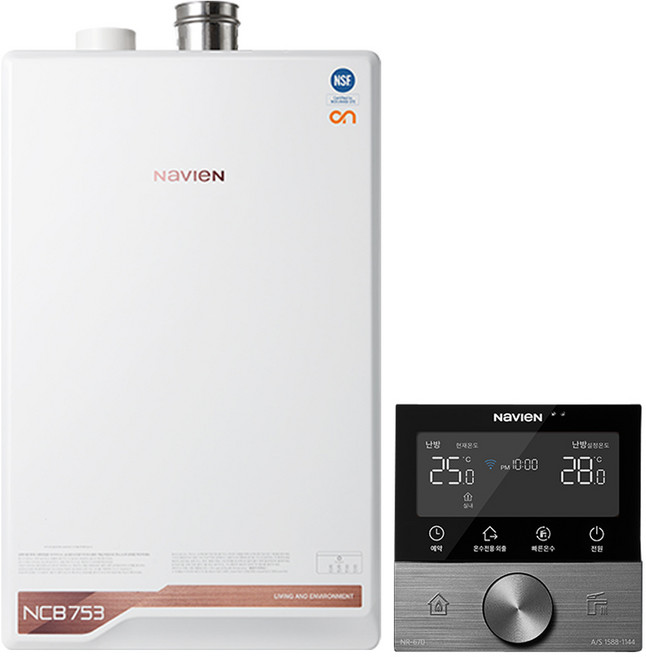 경동 나비엔 콘덴싱 ON AI 친환경 도시가스 보일러 NCB753 교체 설치, 2S+/32K(욕실2개)