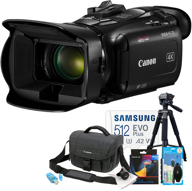 [캐논정품] VIXIA HF G70 4K 캠코더 +512GB 패키지 /ED, VIXIA HF G70 패키지