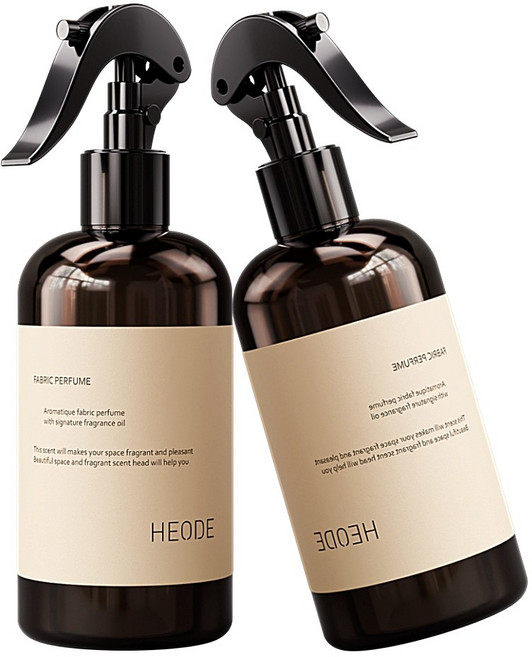 헤오드 데일리 섬유향수 탈취, 2개, 250ml, 라피치 앤 머스크