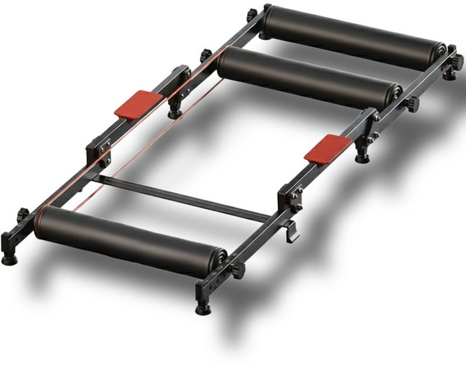 페달스톤 저소음 스마트로라 자전거 평로라 트레이너 실내 거치대 롤러, 블랙, 1개