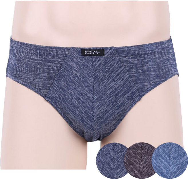 폴밋 남자 인견 남성속옷 삼각팬티 3매입 PMP153