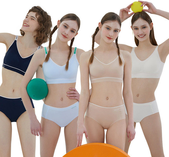 [베네통] 베네통 FUSIN BRA 브라팬티 8종 세트 BN003_00