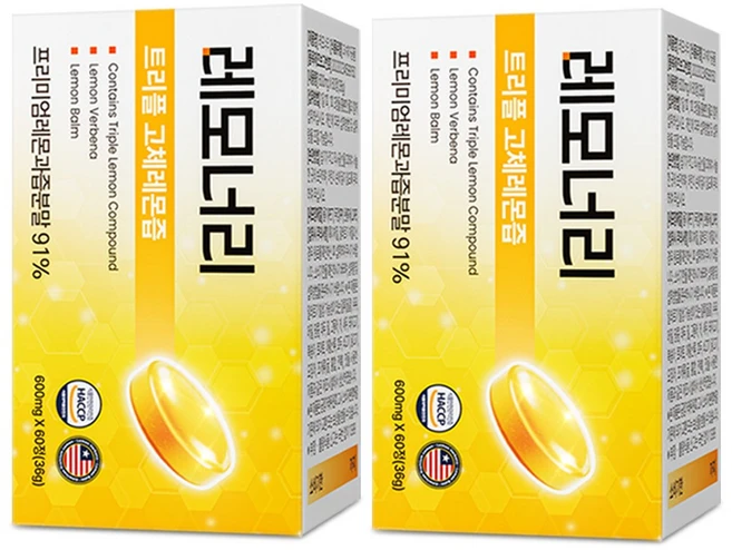 레모너리 3종 시너지 포뮬러!, 2개, 60정 - 쿠팡