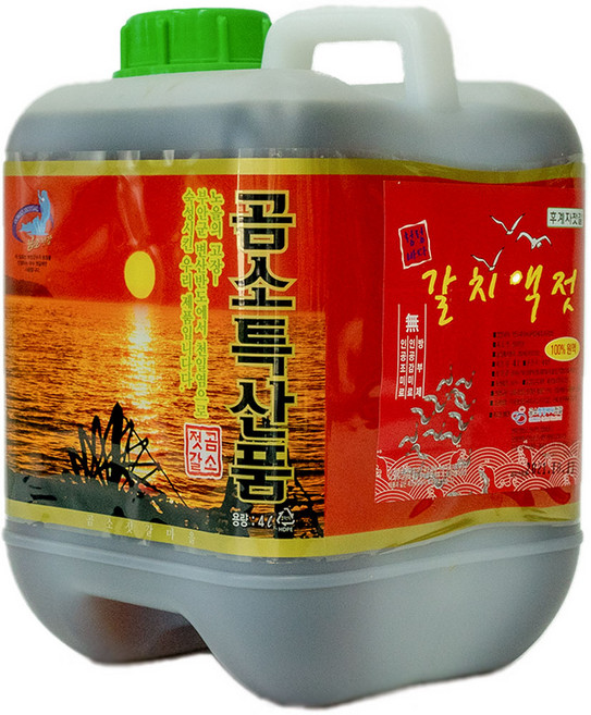 젓갈이야기 신선한 깔끔함 손수 담근 곰소 갈치액젓 5KG(4L), 4L, 1개