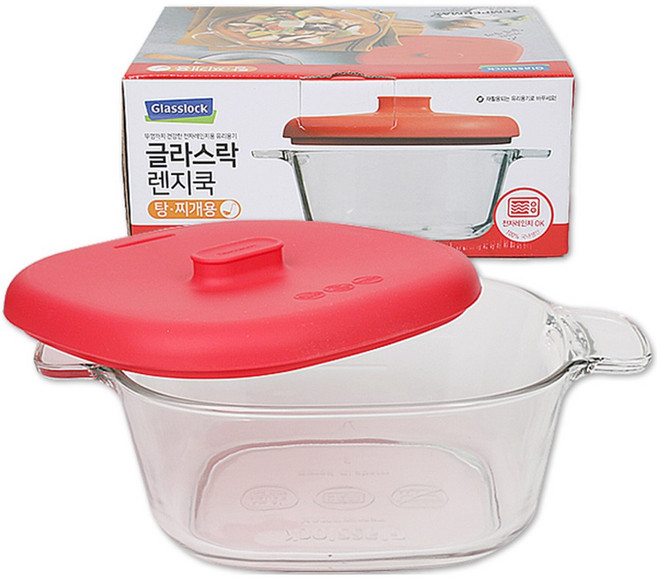 글라스락 전자렌지 용기 특별기획 렌지쿡 쿠킹볼 세트, 혼합, 4개