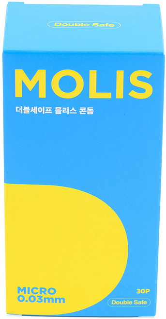 몰리스콘돔 MICRO 003 극초박형 콘돔, 1개, 30개입